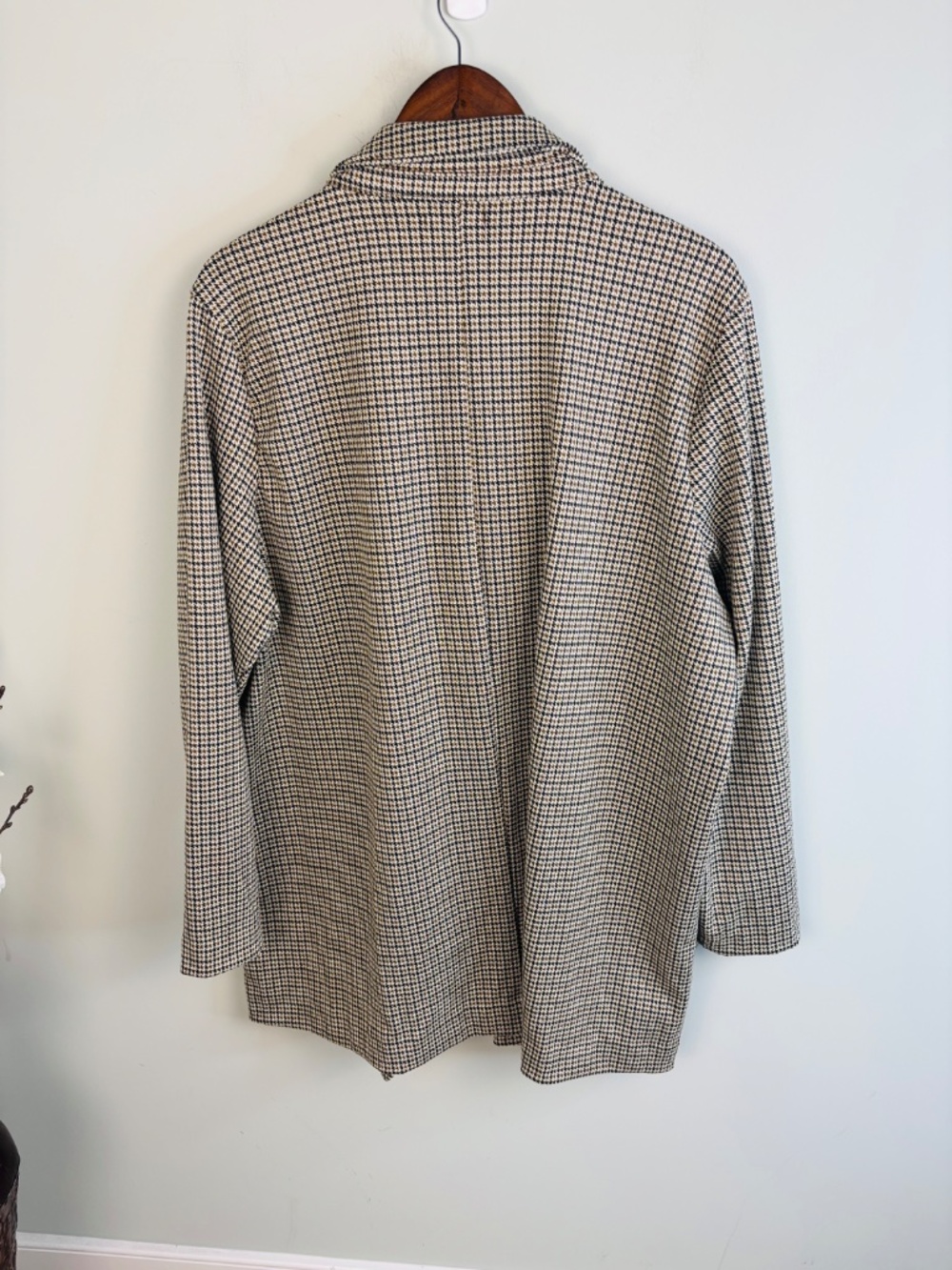 Maurices Houndstooth Boyfriend Blazer NWT Size 2X - Picture 4 of 4